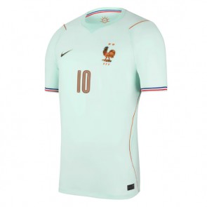 Frankrig Kylian Mbappe #10 Udebanetrøje VM 2026 Kortærmet